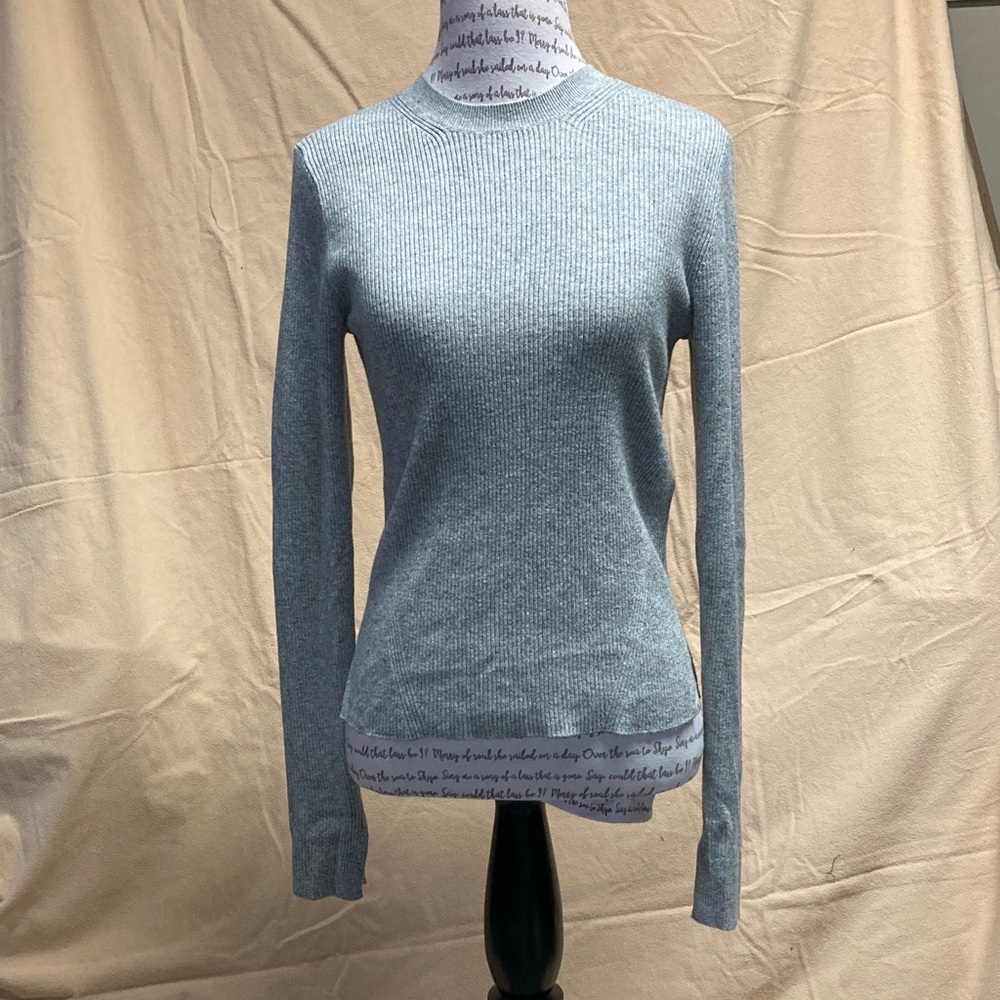 Abercrombie & Fitch Soft AF Grey Crewneck Sweater Medium